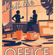 Travel style poster featuring an office setting that says, "Visit the Office"